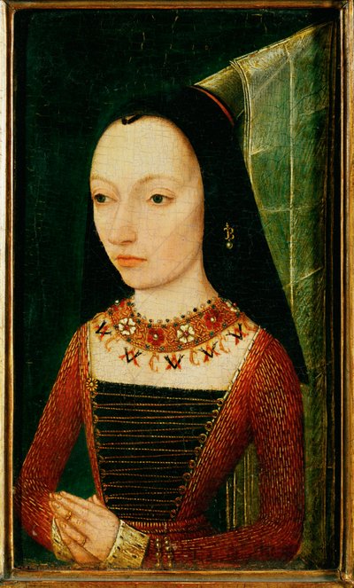 Margarita de York, esposa de Carlos el Temerario ... de School Flemish