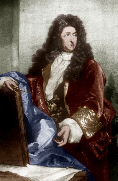 André Le Notre (1613-1700) (grabado) de School French