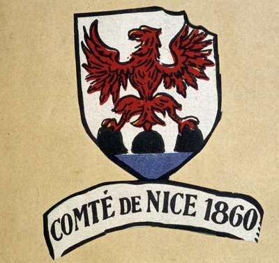 Escudo de armas del Condado de Niza de School French
