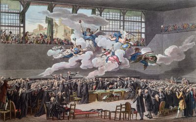 Revolución Francesa (1789-1799): El Juramento del Juego de Pelota en Versalles el 20 de junio de 1789 de School French