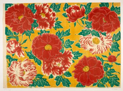 Diseño floral japonés, ilustración de 