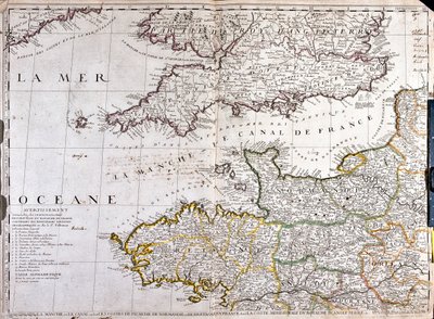 Mapa de la región de 