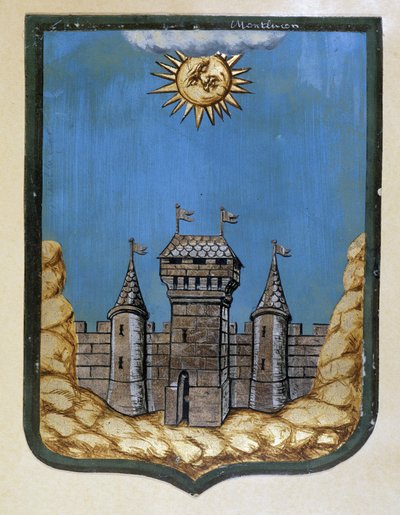 Escudo de Montlucon de School French