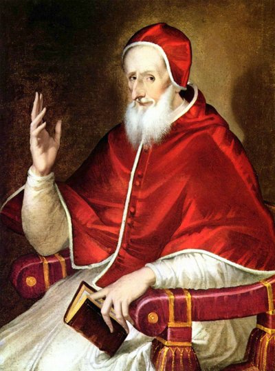 Pío V (Antonio Michele Ghislieri) papa de 1566 a 1572 de School French