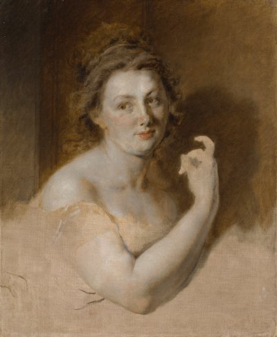 Boceto de una mujer de School French