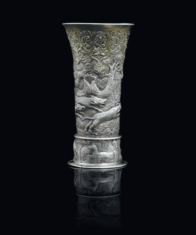 Vaso, Transilvania, c.1650 de School Hungarian