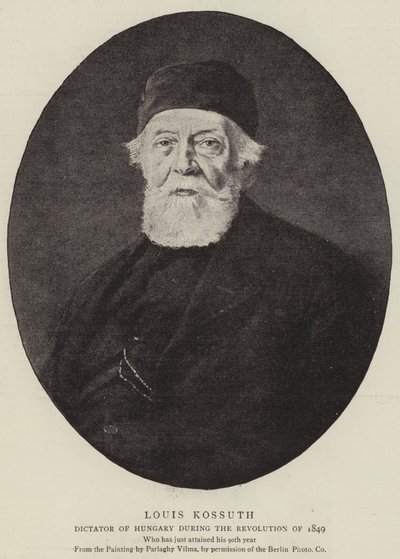 Louis Kossuth de School Hungarian