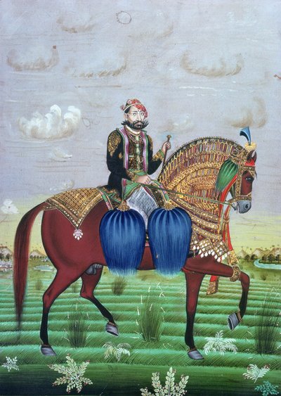 Maharajá Jai Singh II de Jaipur (1699-1743) de School Indian