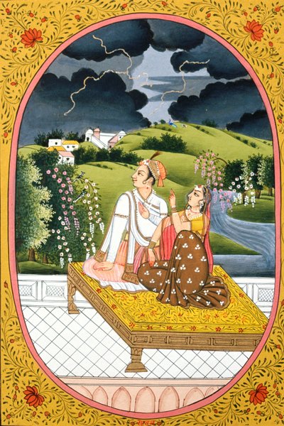 Calendario anual Cuadro y pintura para un mes hindú Shravan, India de School Indian