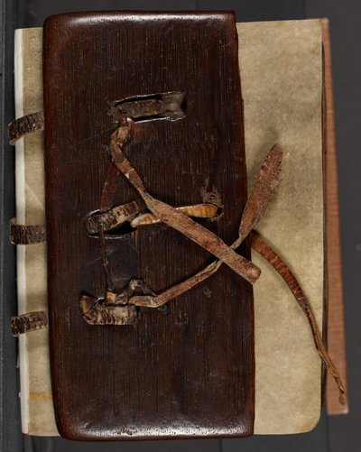 Encuadernación del libro de misal irlandés MS CCC 282 Corpus, c.1120-30 de School Irish