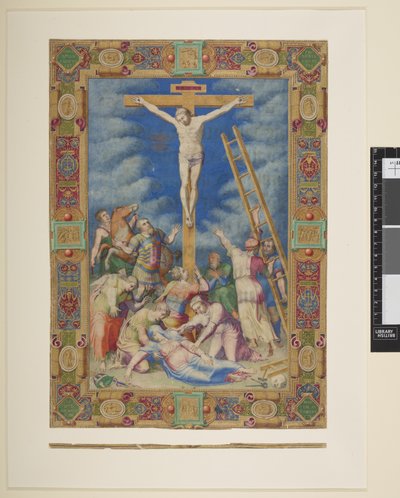 Agregar MS 21412 Pius IV Box 6 f.90 La Crucifixión de Cristo, 