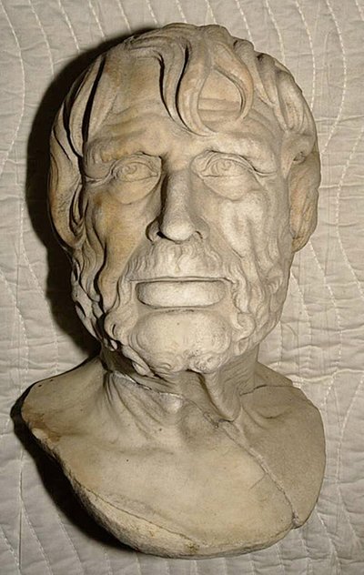 Busto de Séneca de School Italian
