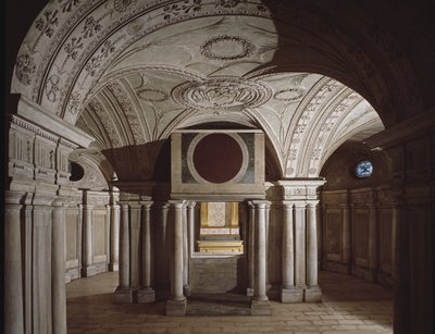 Cripta de la iglesia de San Martino ai Monti, siglos IV-V de School Italian