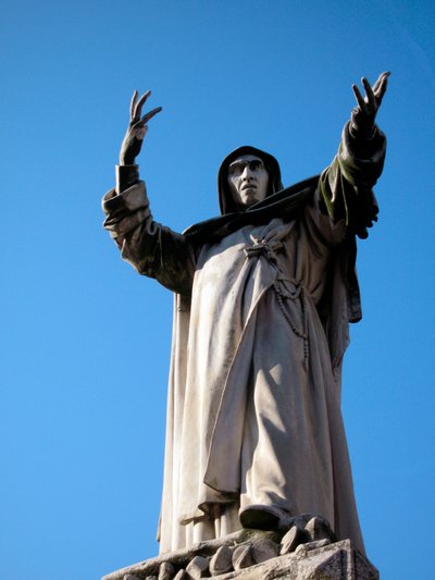 Estatua de Girolamo Savonarola de School Italian