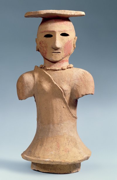 Figura Haniwa de una chamana, siglo V-VI de Japanese School