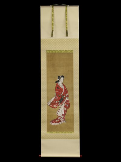 Belleza de pie de Japanese School