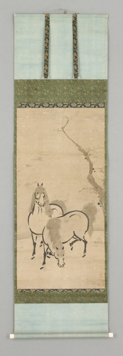 Dos caballos de School Kano