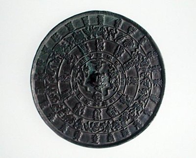 Espejo del zodiaco, Dinastía Koryo, c.1100-1300 de School Korean