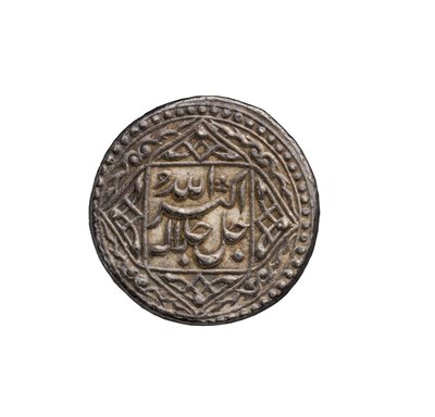 Moneda mogol de Agra de School Mughal