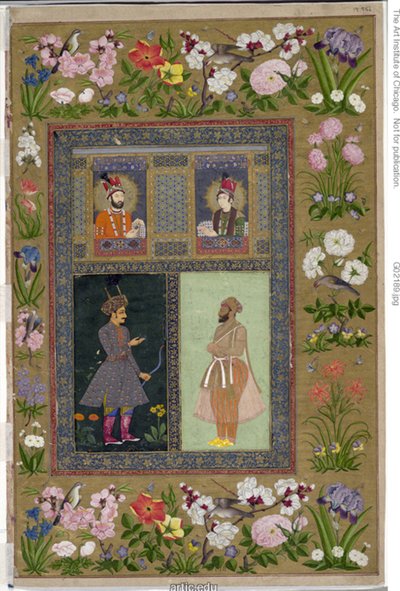 Página del Álbum de San Petersburgo, de School Mughal