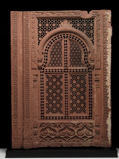 Par de Pantallas Jali, c. Siglo XVIII de School Mughal