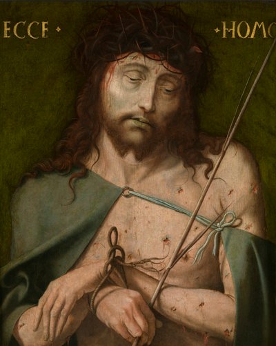 Ecce Homo, primera mitad del siglo XVI (óleo sobre tabla) de School Netherlandish