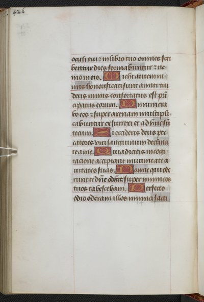 Reyes 9, f.227v, Libro de Horas, Uso de Sarum ("Libro de Horas de Ana Bolena") (vitela) de School Netherlandish