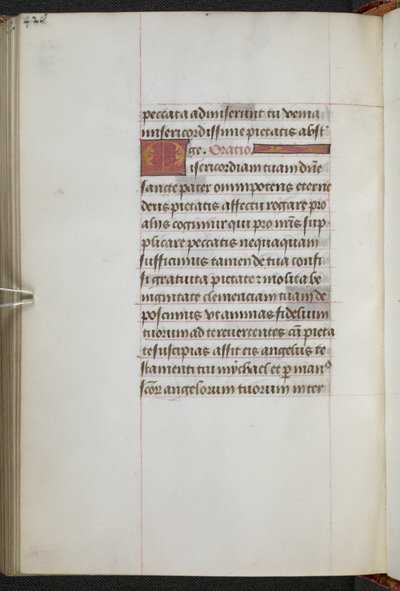 Reyes 9, f.228v, Libro de Horas, Uso de Sarum ("Libro de Horas de Ana Bolena") (vitela) de School Netherlandish