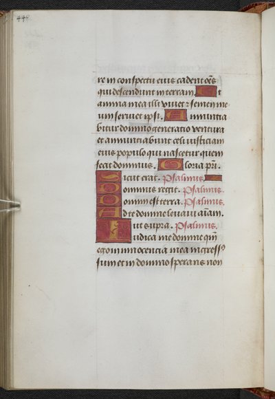 Reyes 9, f.234v, Libro de Horas, Uso de Sarum ("Libro de Horas de Ana Bolena") (vitela) de School Netherlandish
