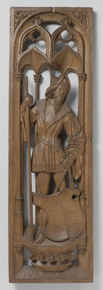 Panel de un órgano de School Netherlandish