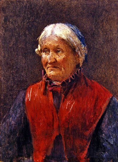 Una mujer mayor de School Newlyn