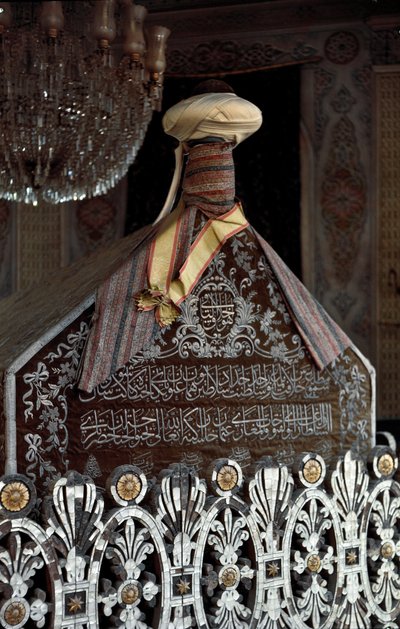 Vista de la tumba de Osman I Gazi (o Osman Bey) de School Ottoman