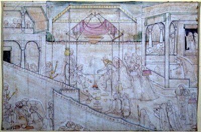 El matrimonio de Nala y Damayanti, del 