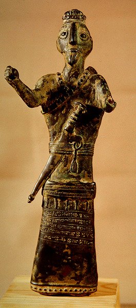 Estatuilla de un guerrero, c.1200 a.C. de School Persian