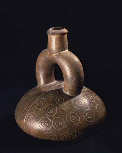 Vaso, cultura Chavín de School Peruvian