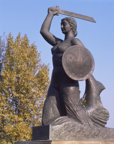 Monumento a la sirena de School Polish