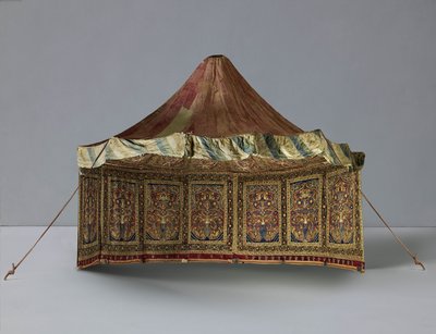 Tienda real hecha para Muhammad Shah (reinó 1834-48) de School Qajar