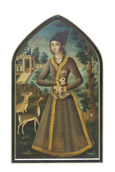 San José, Seyyed Mirza (óleo sobre lienzo) de School Qajar