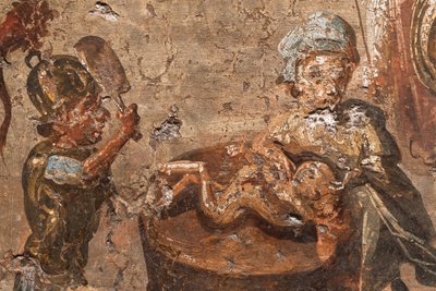 El Juicio de Salomón, Pompeya de School Roman