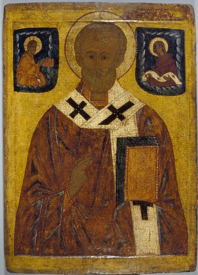 Icono de San Nicolás de School Russian