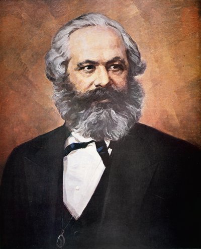Karl Marx de School Russian