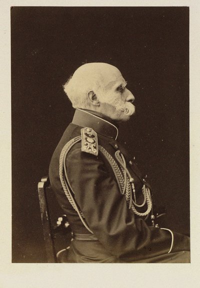 Conde Friedrich Benjamin von Lutke, navegante, geógrafo y explorador alemán del Báltico, súbdito del Imperio Ruso - Retrato del Conde Fyodor Petrovich Litke (1797-1882), Anónimo . Litografía de School Russian
