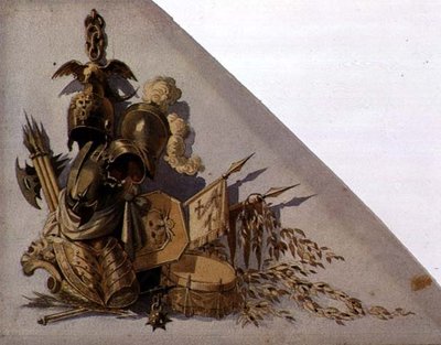 Trofeos Neoclásicos de Armas: Europa, c.1825 de School Russian