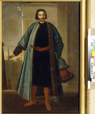Retrato del príncipe Anikita Ivanovich Repnin (1668-1726). (Retrato del Príncipe A. I. Repnin). Soldado y político ruso, que se distinguió durante la Gran Guerra del Norte (1700-1721), luego se desempeñó como gobernador de Livonia y cercano y ferviente de School Russian