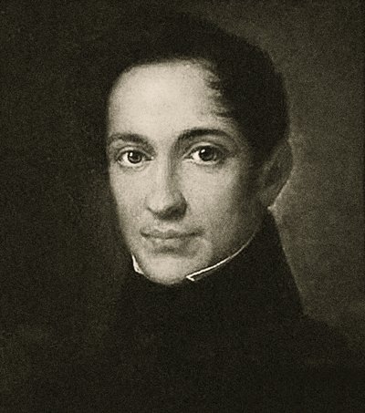 Retrato de Alexander Herzen de School Russian