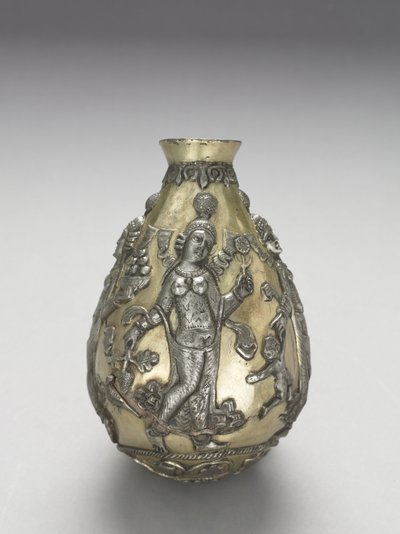 Vasija de Anahita, 300-500 de School Sasanian