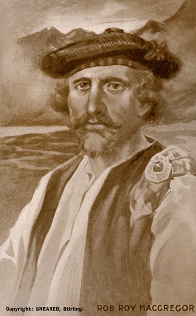 Rob Roy MacGregor (grabado) de School Scottish