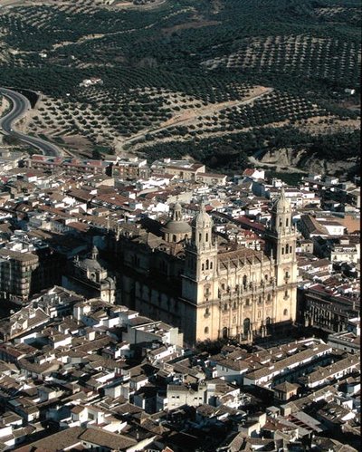 Vista aérea de la Catedral de Jaén de School Spanish