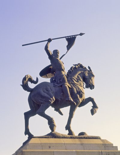 Monumento a El Cid (c.1040-99) de School Spanish