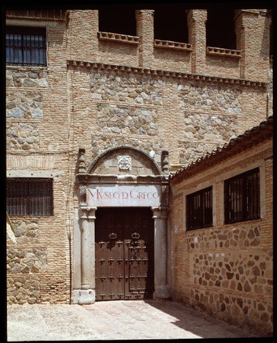 Vista de la casa museo del pintor Dominikos Theotokopoulos conocido como El Greco de School Spanish